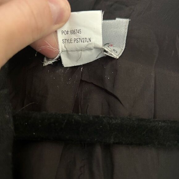 Philippe Adec Black Linen Blazer - Picture 5 of 12